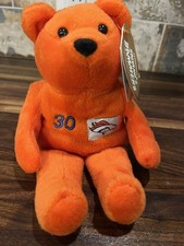Beanie Baby Denver Broncos Terrell Davis 30 Bear