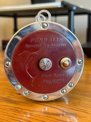 Penn Special Senator 113H, 4/0 High Speed, Big Game Fishing Reel