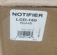 NOTIFIER LCD-160 Liquid Crystal Display