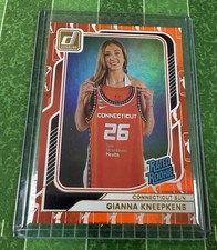 2026 WNBA Donruss, Gianna Kneepkens SSP Logo, Rated Rookie, Connecticut Sun