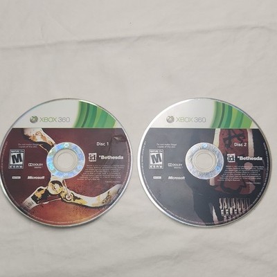 Bethesda Rage Xbox 360 2 Disc Set Shooter Dolby Digital M Rated 2011