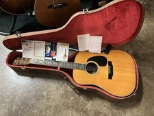 Morris W-40 vintage acoustic guitar made in J...