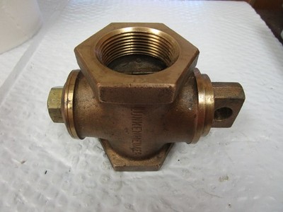 Lunkenheimer Bronze 1-1/2'' NPT Plug Valve 150 WOG