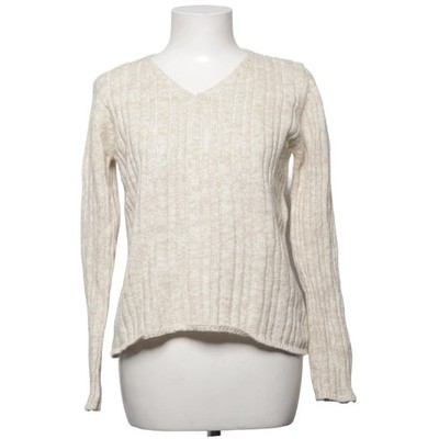 3 Suisses, Strickpullover, Größe: 42/44, Beige, Baumwolle, Zopfstrick #AJk