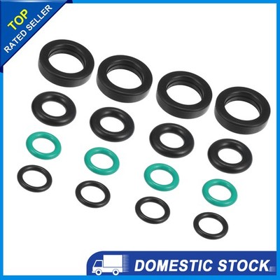 4er Pack Für Honda Accord Civic 88-02 Einspritzdüsen-O-Ringe Dichtungen Schwarz