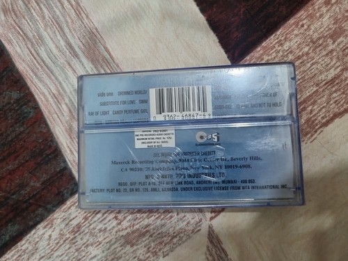 Madonna Ray Of Light INDIA CASSETTE TIPS 2001 SEALED MINT - Picture 3 of 3