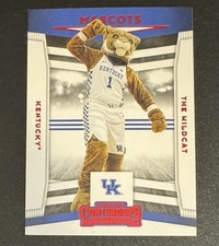 The Wildcat 2020-21 Panini Contenders Draft Picks Mascots Red #19 - Kentucky
