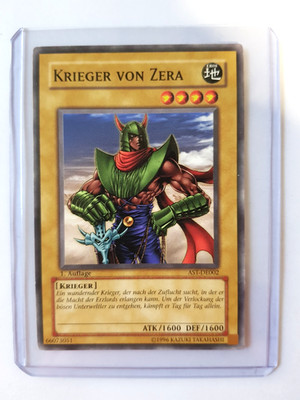 Krieger Von Zera AST-DE002 Common 1 Auflage YU-GI-OH Karte LP