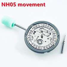 NH05 NH05B Japan Automatic Movement 3-Digit Date Calendar High Accuracy