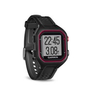 Garmin Forerunner 25 (large) - Black And Red Red/black Garmin Forerunner 25 (large) - Black And Red Red/black