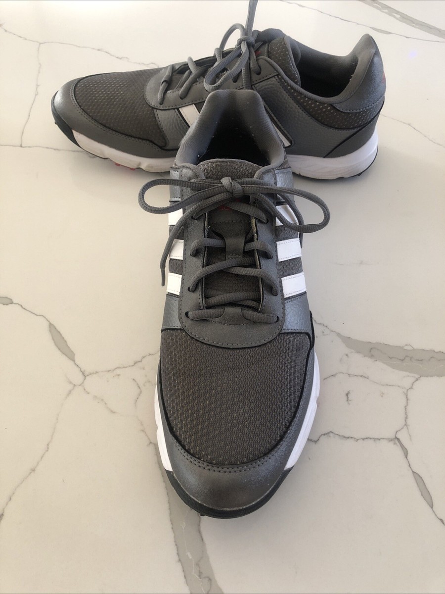 Adidas Adiwear Traxion Men's Gray Athletic Golf Shoes EMG 004002