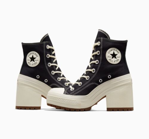 Converse Woman's De Luxe Chuck 70 Heel All Star High top Sneakers Taylor - Picture 16 of 20