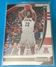2020-21 Panini Prizm Draft Picks #34 ZEKE NNAJI RC Rookie Denver Nuggets