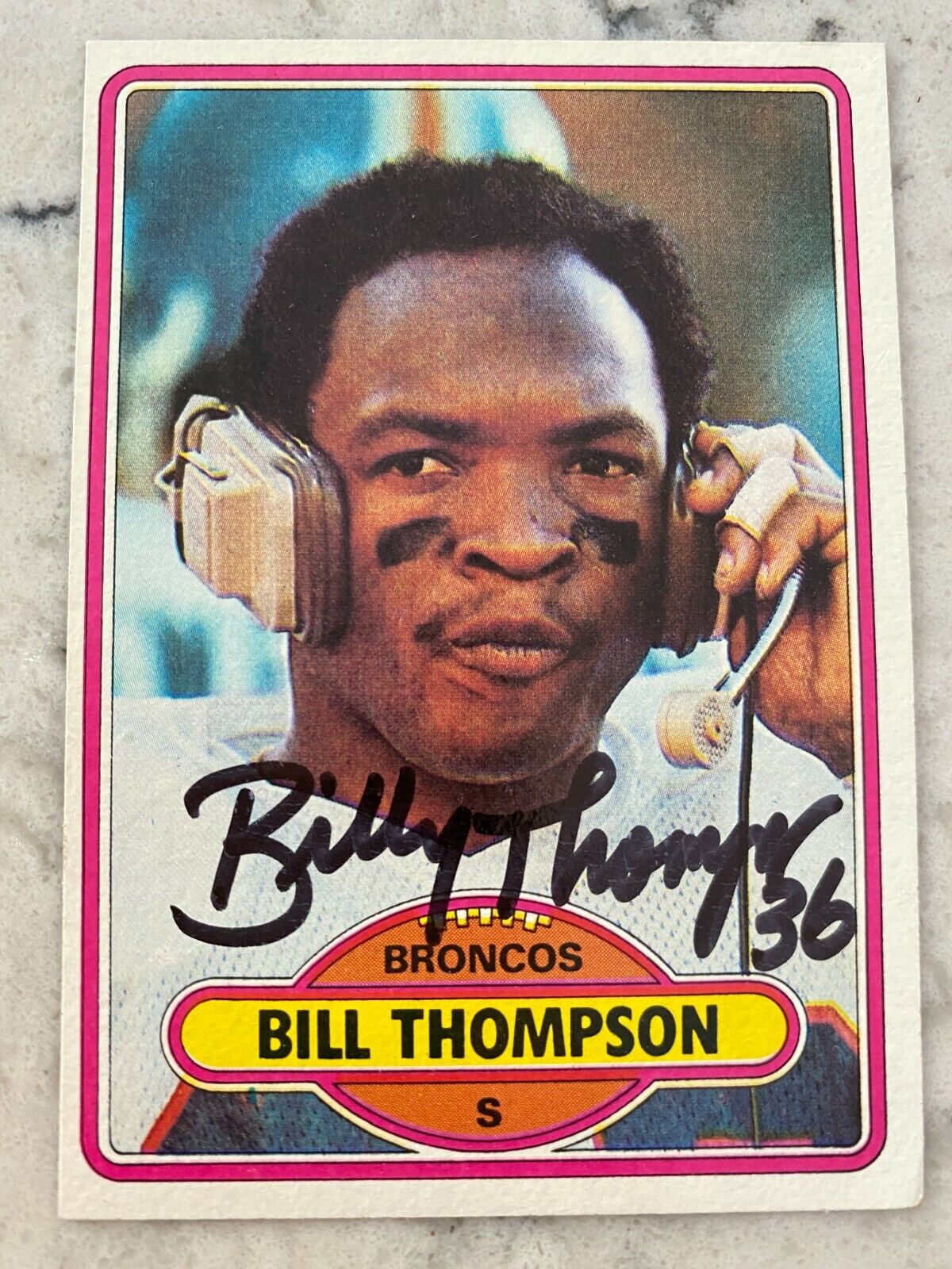 billy thompson broncos