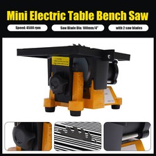NEW 4" MINI TABLE SAW CUTTING TOOL WOOD GLASS STONE CRAFT DIY SAW CUTTER BENCH