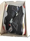 Size 8.5 1999 Air Jordan 4 Black cement Aka Bred 4s