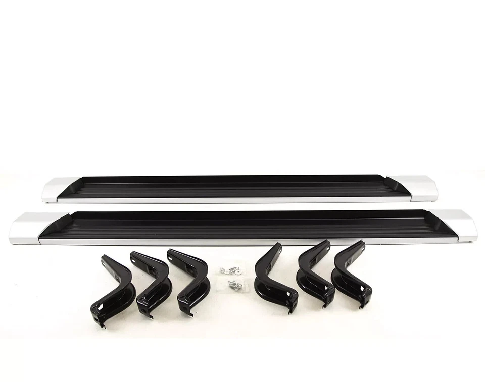 NEW OEM RUNNING BOARDS SIDE STEPS BARS PAIR FOR MITSUBISHI L200 SERIES 6 2019-23 - Image 4 of 4