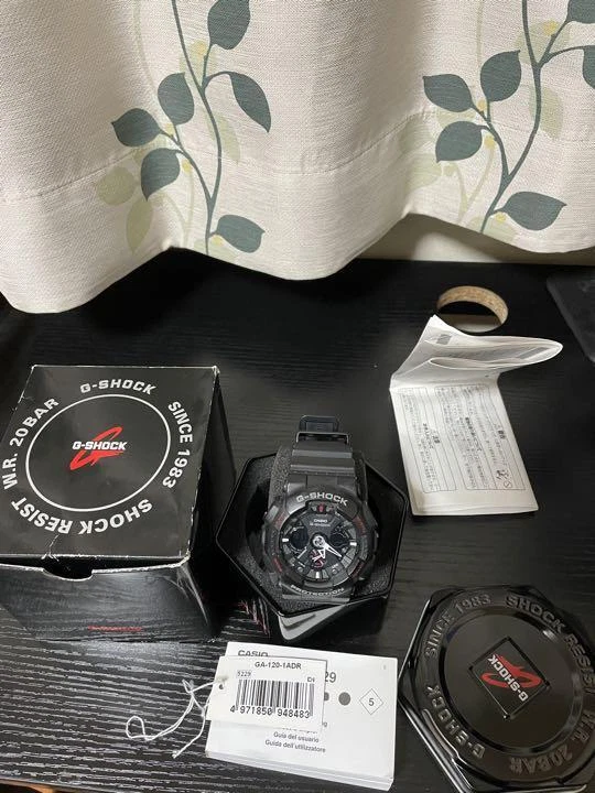 Casio G shock GA 120 Analog Digital 667