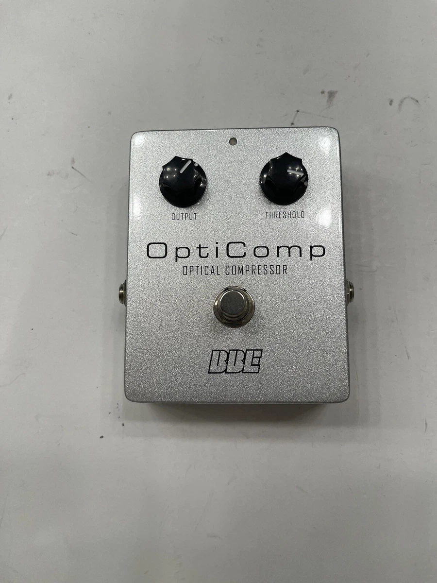 BBE Sound Inc. Opti Comp Optical Compressor Rare Guitar Effect Pedal + Box