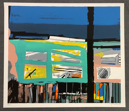John Hultberg Witness 1977 Signed Limited Edition Silkscreen 30" x 27" - Picture 5 of 5