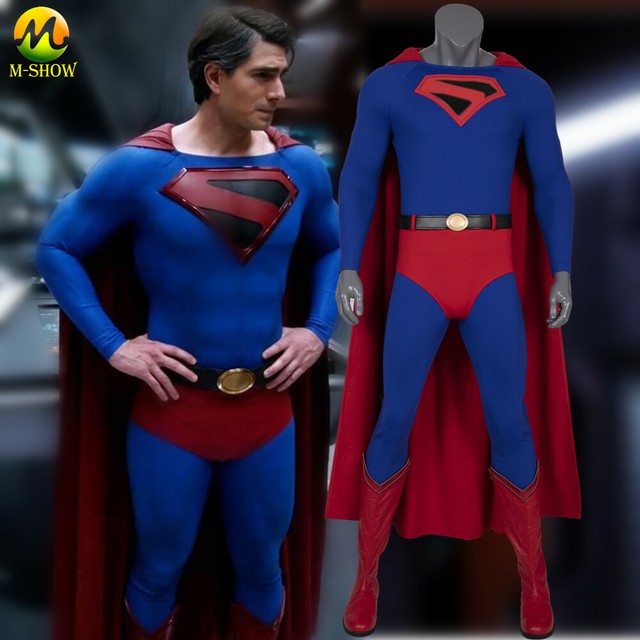 Superman Kingdom Come Cosplay Costume Superhero Bodysuits Halloween