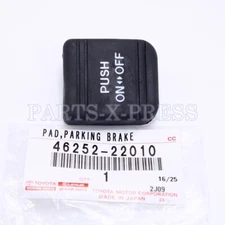 4625222010 NEW OEM GENUINE TOYOTA LEXUS PARKING EMERGENCY BRAKE RUBBER PEDAL PAD
