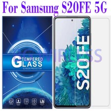 For Samsung Galaxy S20 FE 5G Clear Tempered Glass Screen Protector COVER FILM