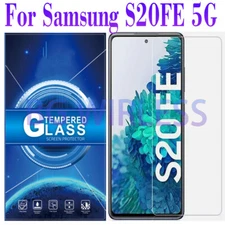 For Samsung Galaxy S20 FE 5G  Clear Tempered Glass Screen Protector COVER FILM