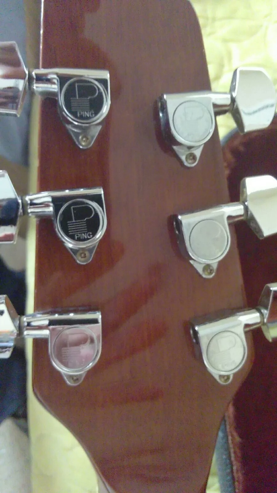 Vintage,90s PING guitar Tuners,Dreadnaught, Acoustic, Electric