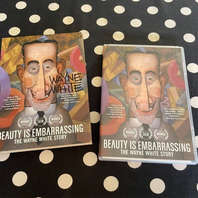 Beauty is Embarrassing The Wayne White Story DVD SIGNED Pee-Wee  