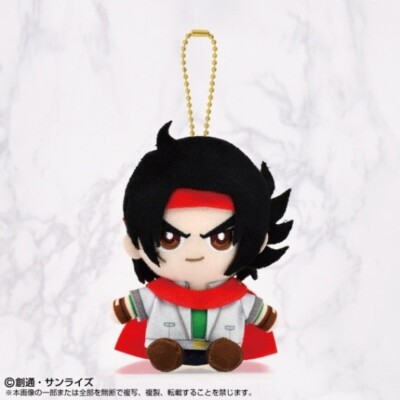 Mobile Fighter G-Gundam Chibi Plush sitting mascot Domon Kasshu