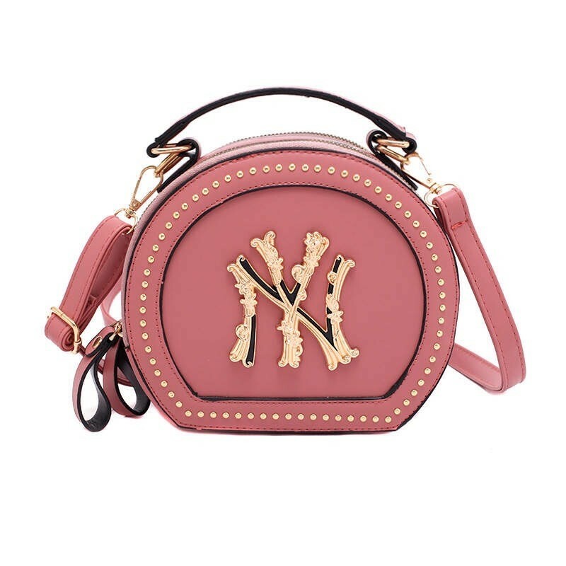 Women Hot selling trendy round NY yankee fashionable handbag