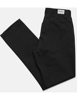 Rhythm Jeanshose Hose in Schwarz