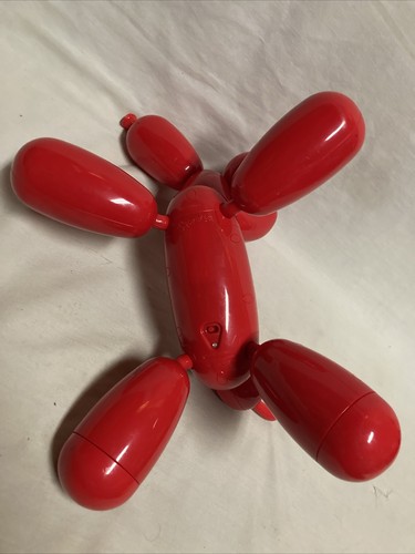 Red Squeakee the Balloon Dog Plastic Animated Electronic Toy; Powers On - Picture 7 of 9