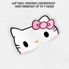 Window Peeker Sanrio Decal Sticker Anime Hello Kitty