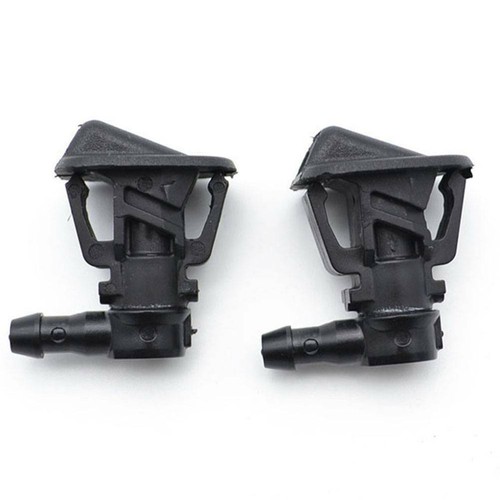 X2 parabrisas delantero limpiaparabrisas lavadora boquilla jet spray capucha para Jeep Wrangler JK 13- - Imagen 2 de 5