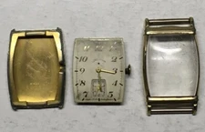 Antique Men's Lord Elgin Y.G.F. Tank Watch- Runs Well