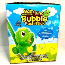 Automatic Bubble Machine for Kids Dinosaur Bubble Lawn Mower for Toddler 1-3