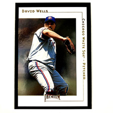 David Wells 2001 Fleer Premium Card #152 MLB Toronto Blue Jays White Sox