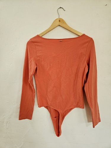 VICTORIA'S SECRET PINK Pink Long Sleeve Bodysuit Leotard - Picture 5 of 5