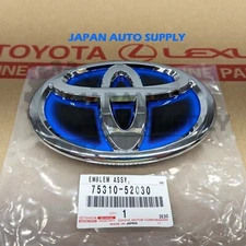 OEM NEW GENUINE TOYOTA 2015-2019 PRIUS C HYBRID FRONT BUMPER EMBLEM 75310-52030