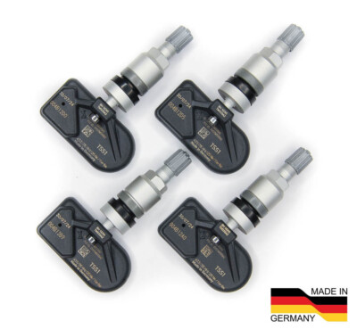 TPMS Sensor Set (x4)Silver for Toyota Highlander 2013-2013 42607-33011