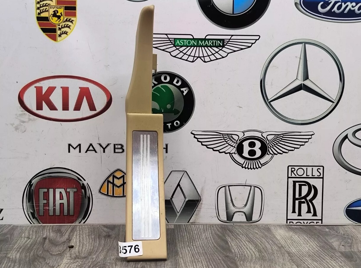 JAGUAR XF 2013 REAR LEFT DOOR STEP SILL PANEL COVER CREAM SEL AF 8X23-F13245-AG