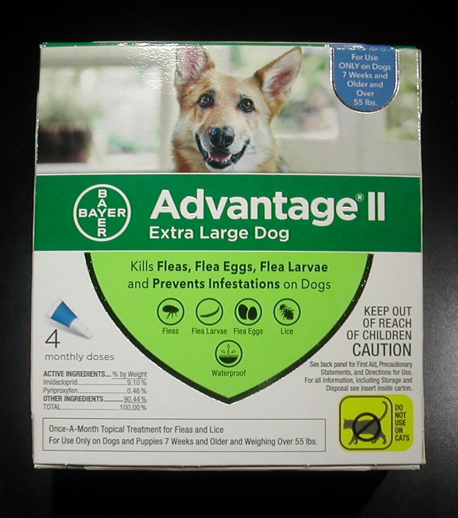 advantage ii extra large dog