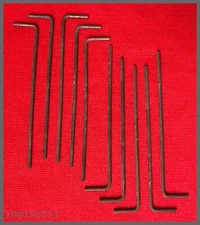 1/16" Long Arm Hex Key Wrench 15204 Eklind Allen LOT OF 10!