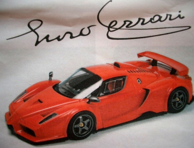 Factory SSM 1/24 Enzo Ferrari GT Concept 2005 Assembly Resin