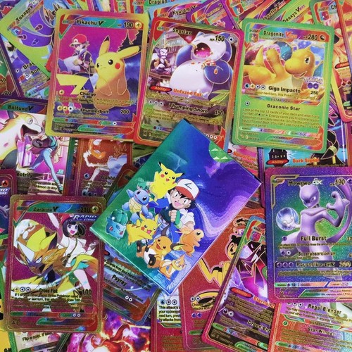 Foil Multi-Color Pack 55 Card TCG GX Vmax GX Card Charizard Rare Pokémon Card - Picture 23 of 25