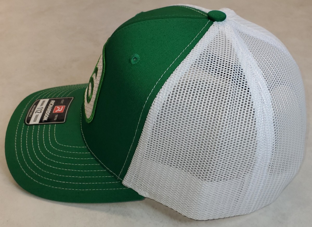 Retro Vintage Pioneer Seeds Logo Patch Richardson 112 Trucker Snapback Farm Hat PIONEER SEED Patch on Richardson 112 Trucker Hat Snapback  main image 3