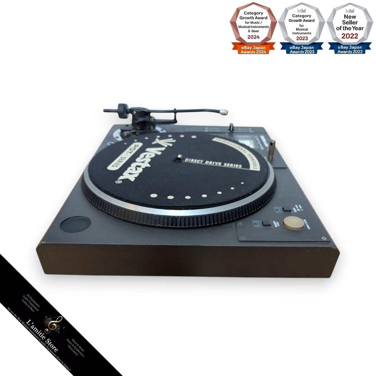 Vestax PDT-5000 Analog Turntable DJ Direct Player CD PDT5000