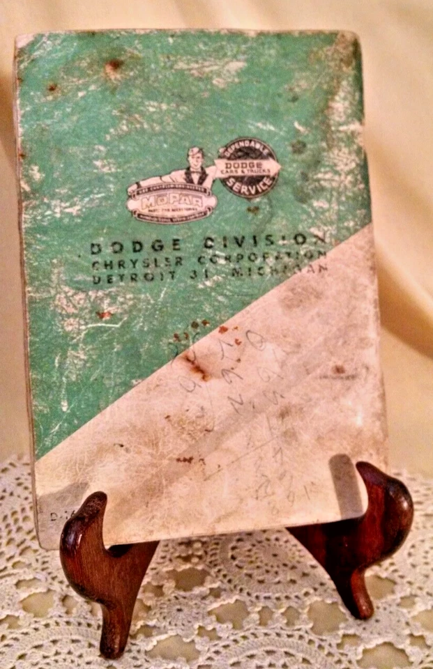 Camión Dodge Power Giant manual del conductor serie L 1957 D-100 200 300 P-300 400 Foto 2 de 4